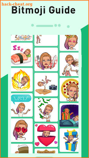 Guide For Bitmoji Free Avatar screenshot