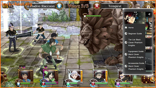 Guide For Black Clover Phantom Knights screenshot