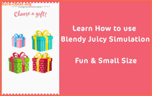 GUIDE FOR Blendy! - Juicy Simulation screenshot