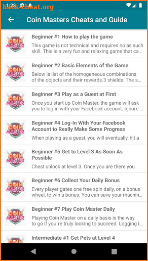 Guide for Coin Master free Spins and Daily Tricks screenshot