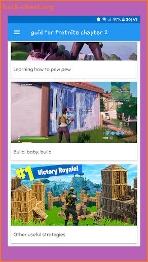 Guide for Fortnite Chapter 2 season 1: Tips&Tricks screenshot