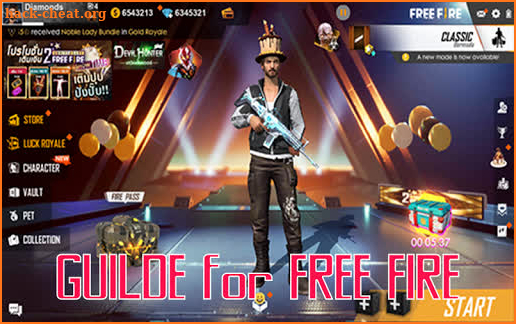 Guide For Free Fire 2019: Diamonds & AMMO screenshot