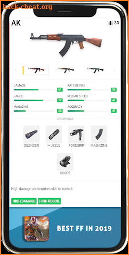 Guide for Free Fire : Ultimate Tips & Weapons 2019 screenshot