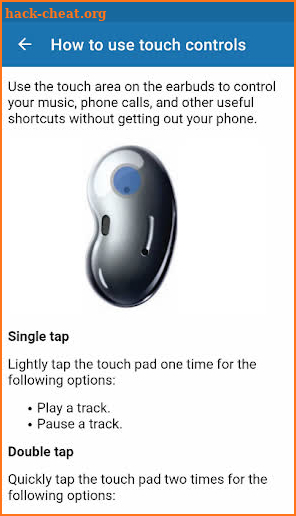 Guide for Galaxy Buds Live screenshot