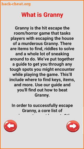 Guide for Granny Horror (Unofficial) screenshot