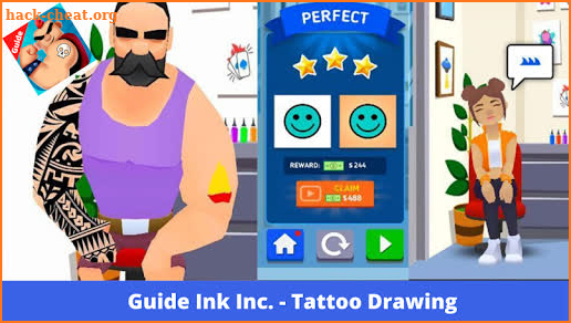 Guide For Ink Inc Game Tattoo Drawing Tips 2020 screenshot