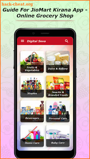 Guide For JioMart Kirana App - Online Grocery Shop screenshot