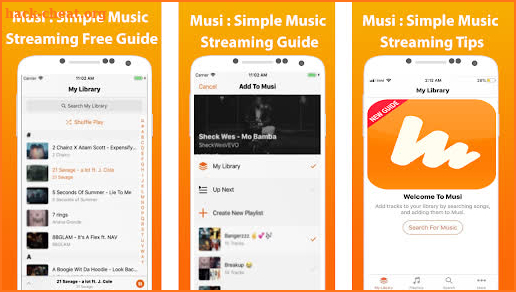 Guide for Musi Simple Music Streaming 2021 screenshot