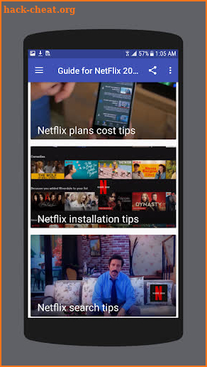 Guide for NetFlix 2020 screenshot