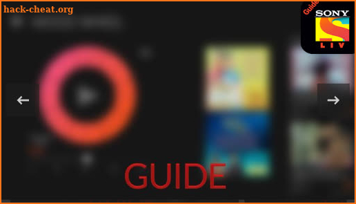 Guide For SonyLIV - Live TV Shows & Movies Tips screenshot