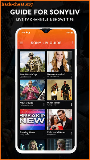 Guide For SonyLIV - TV Shows & Movies Guide screenshot