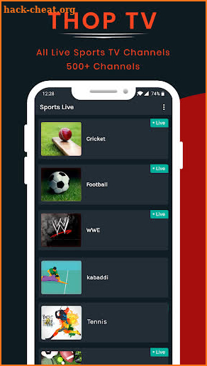 Guide For Thop TV : Live Cricket TV Streaming screenshot