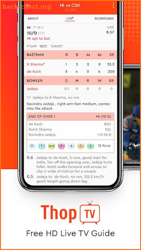 Guide For ThopTV - Thop TV Live Cricket TV Thoptv screenshot