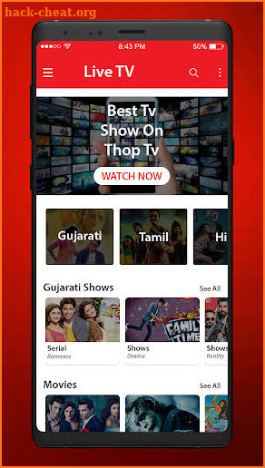 Guide For Thoptv(tuliptv) / THOPTV Livetv screenshot