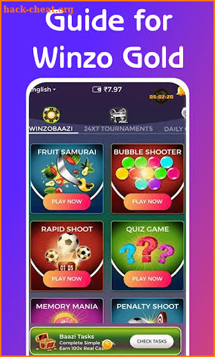 Guide For Winzo Gold : Daily Earn Money WinRewards screenshot