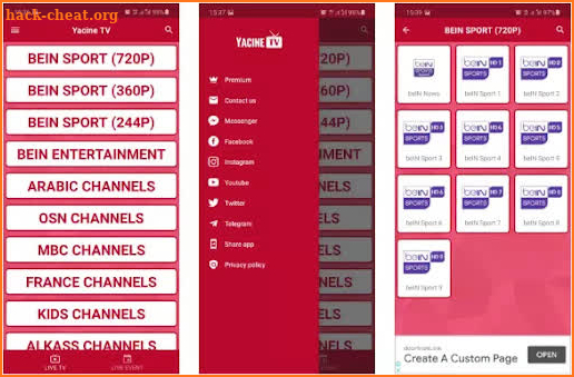 Guide For Yacine TV Live screenshot