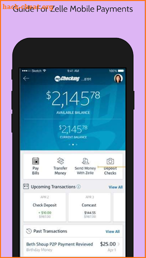 Guide For Zelle Mobile Payments screenshot