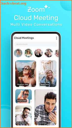 Guide for Zoom Video Meetings- Video Call Meet screenshot