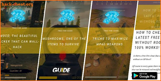 Guide Free-Fire Tricks New 2019 screenshot