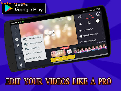 Guide Kinemaster Video Editing screenshot