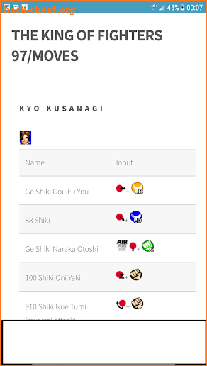 Guide King Of Fightre 97 screenshot