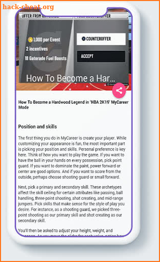 Guide of NBA 2K19 2019 screenshot