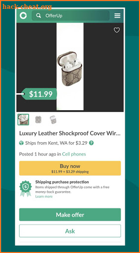Guide OfferUp buy & sell Helper - OfferUp shipping screenshot