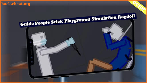 Guide People Stick Playground Simulation Ragdoll screenshot