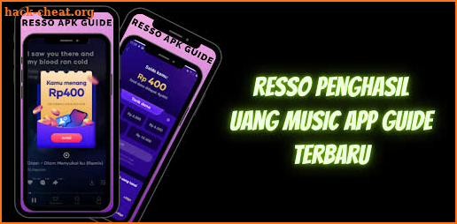 Guide Terbaru Resso penghasil Uang Music App screenshot