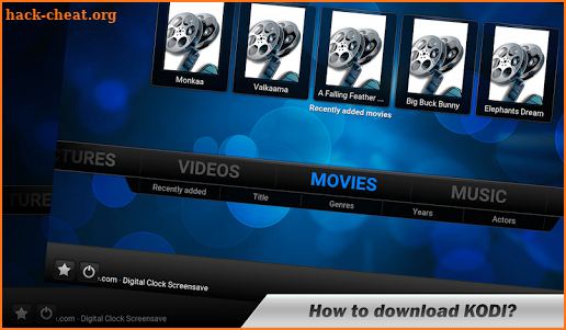 Guide TV Movie Kodi screenshot