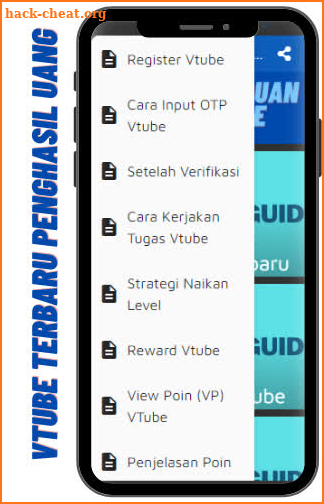 Guide Vtube Terbaru Penghasil Uang screenshot