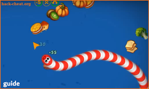 Guide worms zone Cacing io snake screenshot