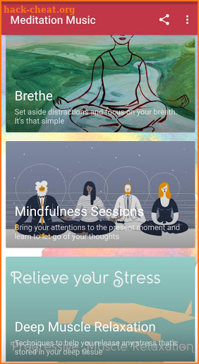 Guided Meditation & Relaxation screenshot