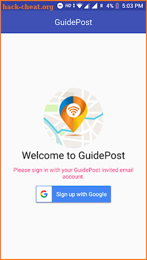 GuidePost screenshot