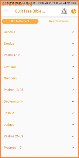 Guilt Free Bible Reading Plan screenshot