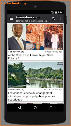 Guinée : Actualité en Guinée screenshot