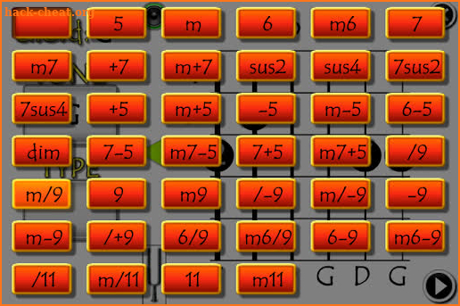 Guitar Chords Full screenshot