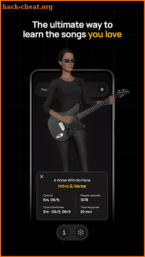 Guitar Learning Game screenshot