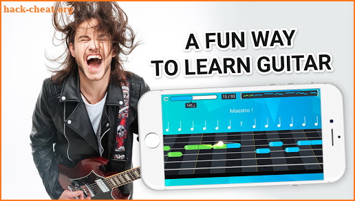 Guitar lessons and tabs screenshot