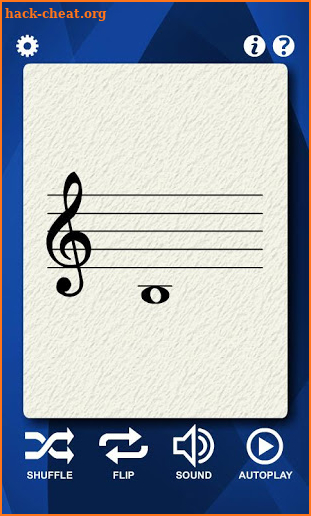 Guitar Notes Flash Cards screenshot