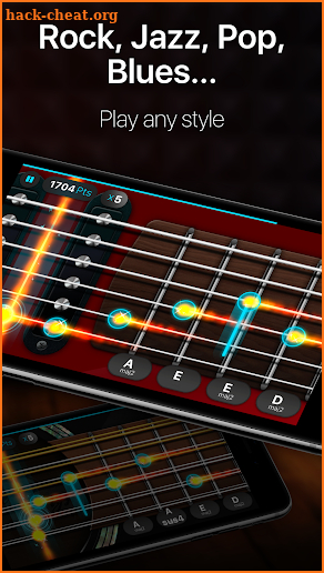 Guitar - play music games, pro tabs and chords! screenshot