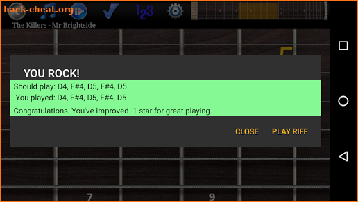 Guitar Riff Pro screenshot