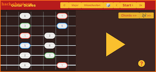 Guitar Scales by Ear screenshot