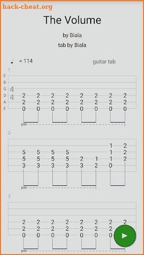 Guitar Tabs X screenshot