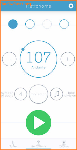 Guitar Toolbox: Metronome, guitar tuner & chords screenshot