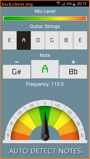 Guitar Tuner Free screenshot