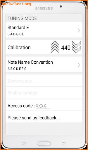 Guitar Tuner - Free Accurate Tuner App screenshot