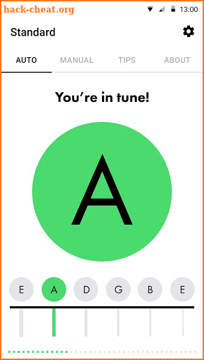 Guitar Tuner Free - Fender Tune screenshot