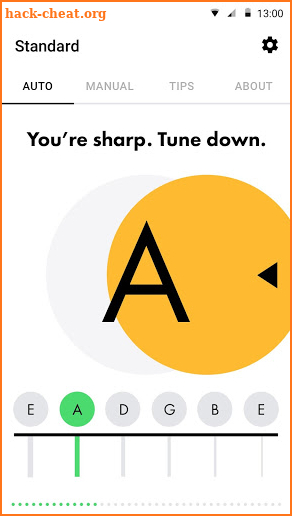 Guitar Tuner Free - Fender Tune screenshot