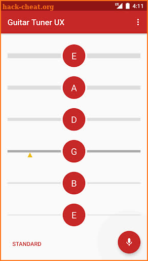 Guitar Tuner - Pro guitar tuning app screenshot